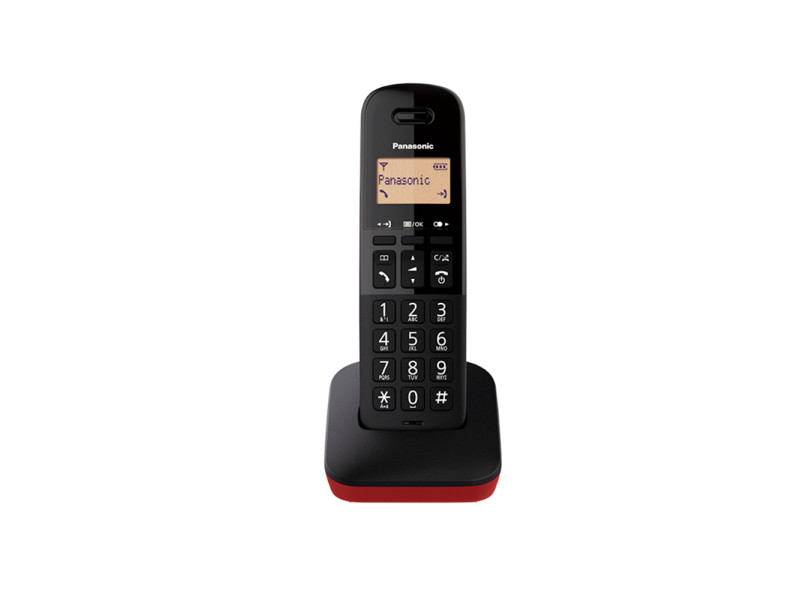 Ασύρματο Τηλέφωνο Panasonic ΚΧ-ΤGB610GRR Red (KX-TGB610GRR) (PANKX-TGB610GRR)