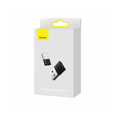 Baseus HUB BA04 mini Bluetooth 5.0 adapter USB Black (ZJBA000001) (BASZJBA000001) Baseus HUB BA04 mini Bluetooth 5.0 adapter USB Black (ZJBA000001) (BASZJBA000001)