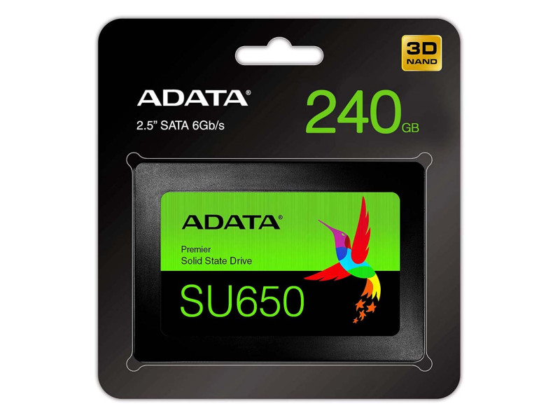 ADATA SSD 240GB Ultimate SU650  (ASU650SS-240GT-R) (ADTASU650SS-240GT-R)