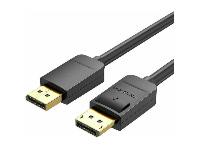 VENTION DisplayPort Cable 1.5M Black (HACBG) (VENHACBG)