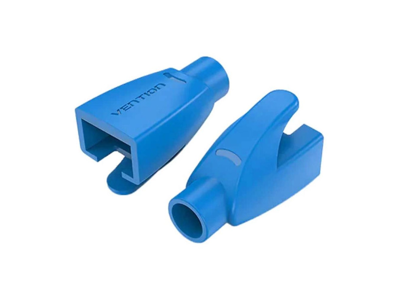VENTION RJ45 Strain Relief Boots Blue PVC Type 50-Pack (IODL0-50) (VENIODL0-50)