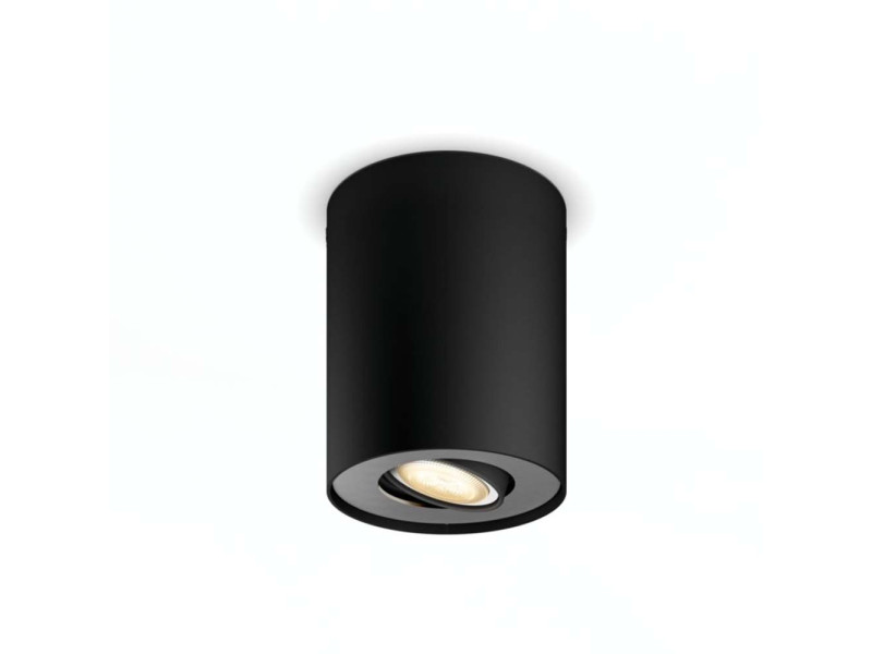 Philips  Φωτιστικό Σποτ  Hue Pillar 2200K - 6500K 350lm Black (929003046901) (PHI929003046901)