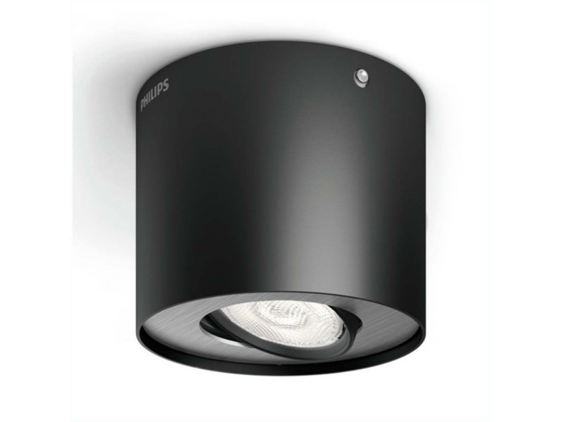 Philips  Φωτιστικό Οροφής Σποτ  myLiving Phase 2700K 500lm 4.5W Black (PHI533003016)