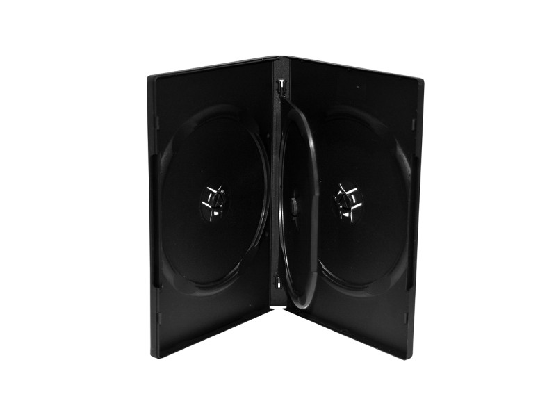 MediaRange DVD Case for 3 discs 14mm Black (MRBOX15)
