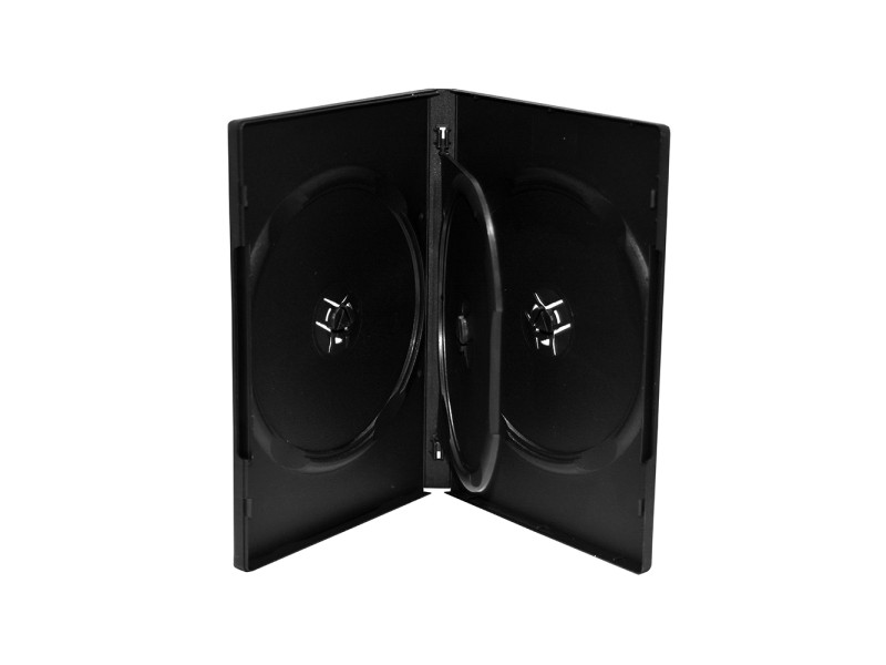 MediaRange DVD Case for 4 discs 14mm Black (MRBOX17)