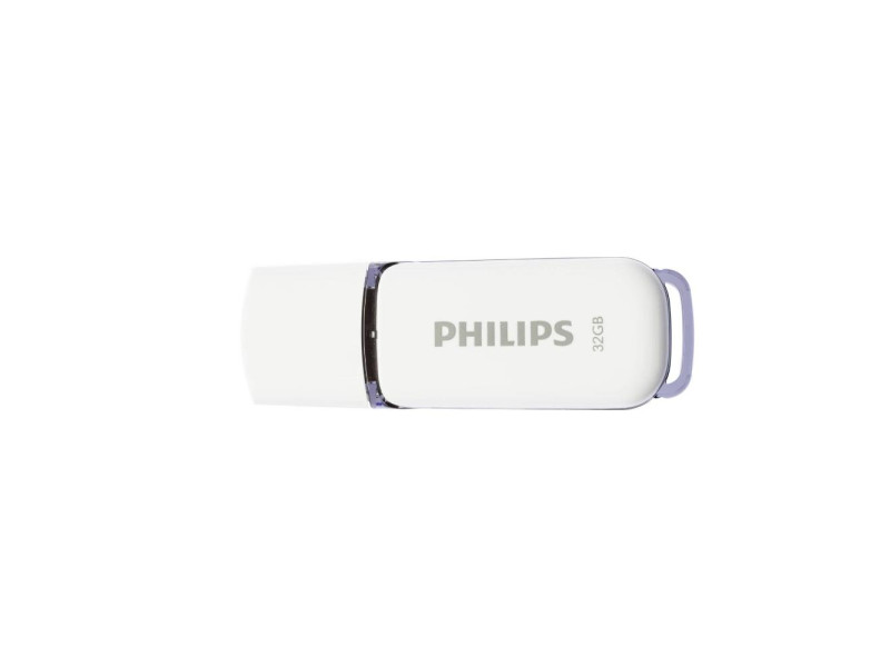 Philips Snow 32GB USB 2.0 Stick Λευκό (FM32FD70B/00) (PHIFM32FD70B-00)