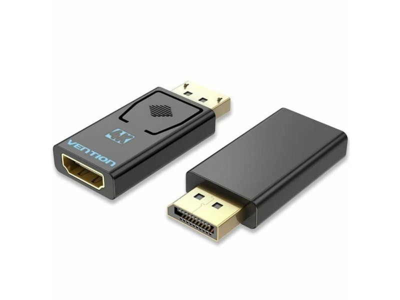 VENTION DisplayPort Male to HDMI Female Adapter Black (HBMB0) (VENHBMB0)