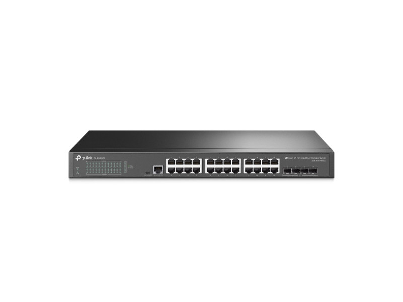 TP-Link JetStream 24-Port Gigabit L2 Managed Switch with 4 SFP Slots (SG3428) (TPTL-SG3428)