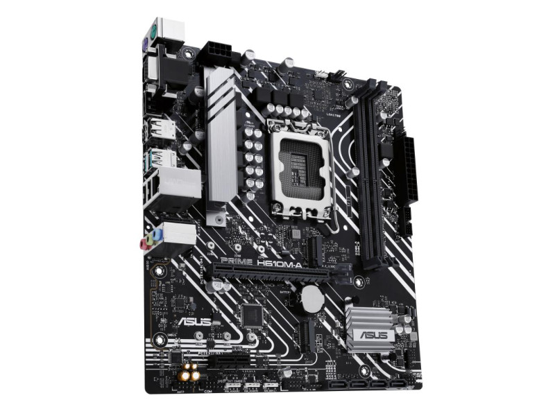 Asus Prime H610M-A-CSM Motherboard Micro ATX με Intel 1700 Socket (90MB1G20-M0EAYC) (ASU90MB1G20-M0EAYC)