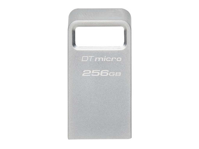 Kingston DataTraveler Micro Gen2 256GB USB 3.2 Stick Silver (DTMC3G2/256GB) (KINDTMC3G2-256GB) Kingston DataTraveler Micro Gen2 256GB USB 3.2 Stick Silver (DTMC3G2/256GB) (KINDTMC3G2-256GB)