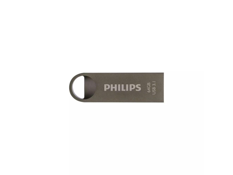 Philips Moon 64GB USB 3.1 Stick Ασημί (FM64FD165B/00) (PHIFM64FD165B-00)