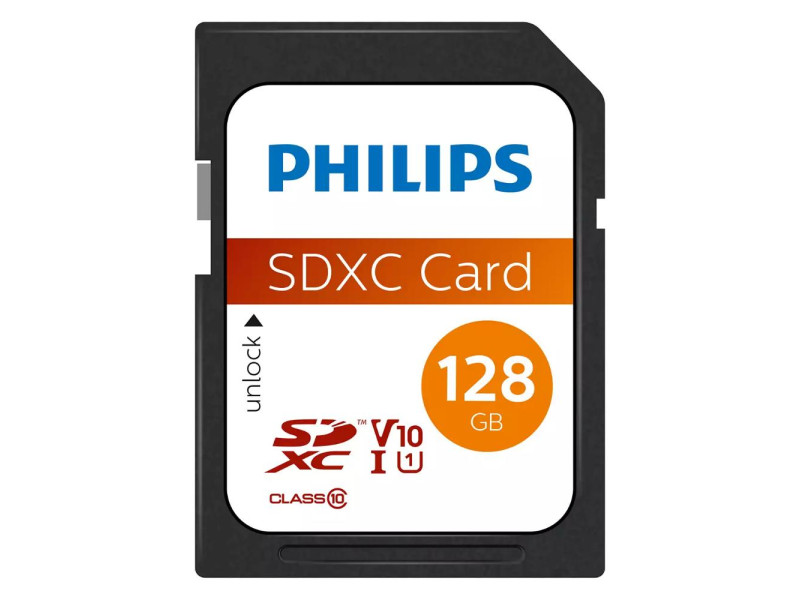 Philips SDXC 128GB Class 10 (FM12SD55B/00) (PHIFM12SD55B-00)