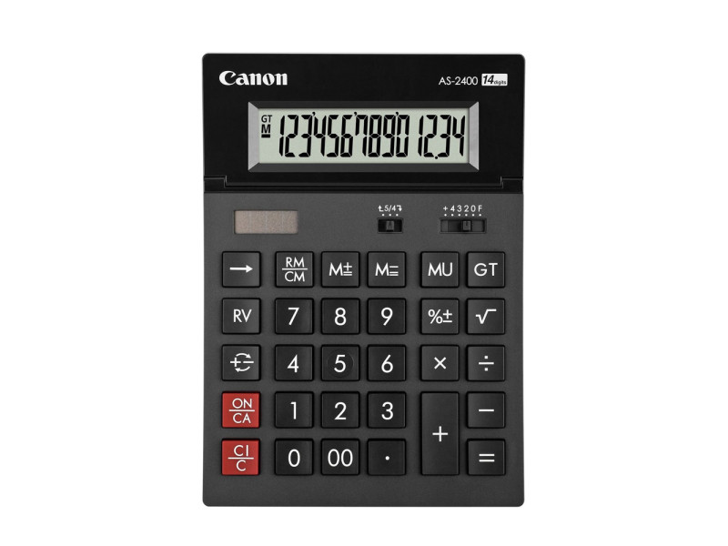 CANON AS-2400 14-DIGIT CALCULATOR (4585B001) (CANAS2400)