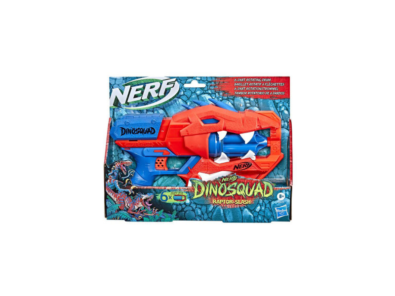 Hasbro Nerf Εκτοξευτής Raptor-Slash Dinosquad για 8+ Ετών (F2475) (HASF2475)
