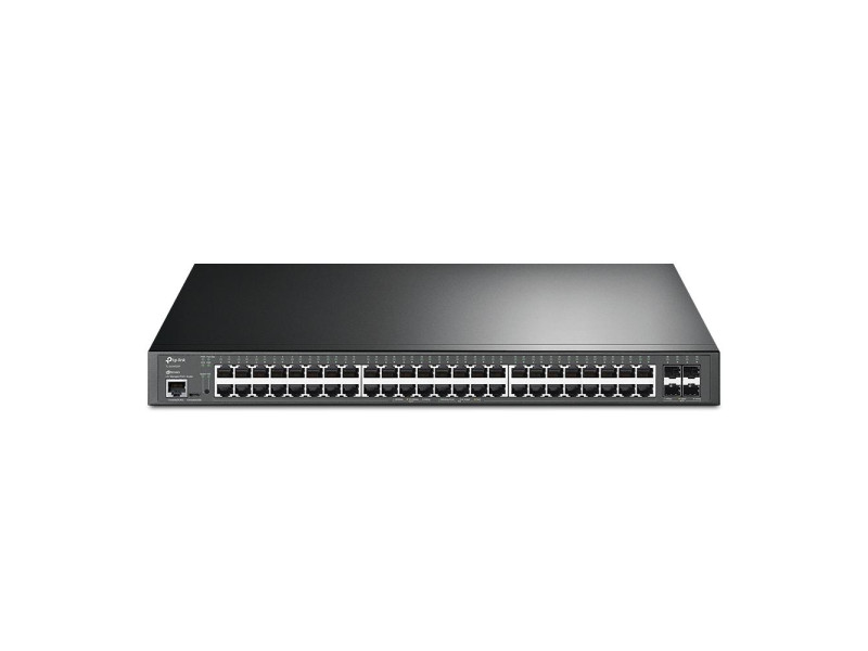 TP-Link JetStream 48-Port Gigabit and 4-Port 10GE SFP+ L2+ Managed Switch with 48-Port PoE+ (SG3452XP) (TPTL-SG3452XP)