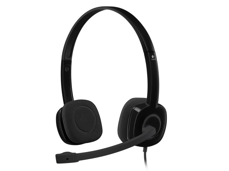 Logitech H151 Headset (Black, Wired) (LOGH151)