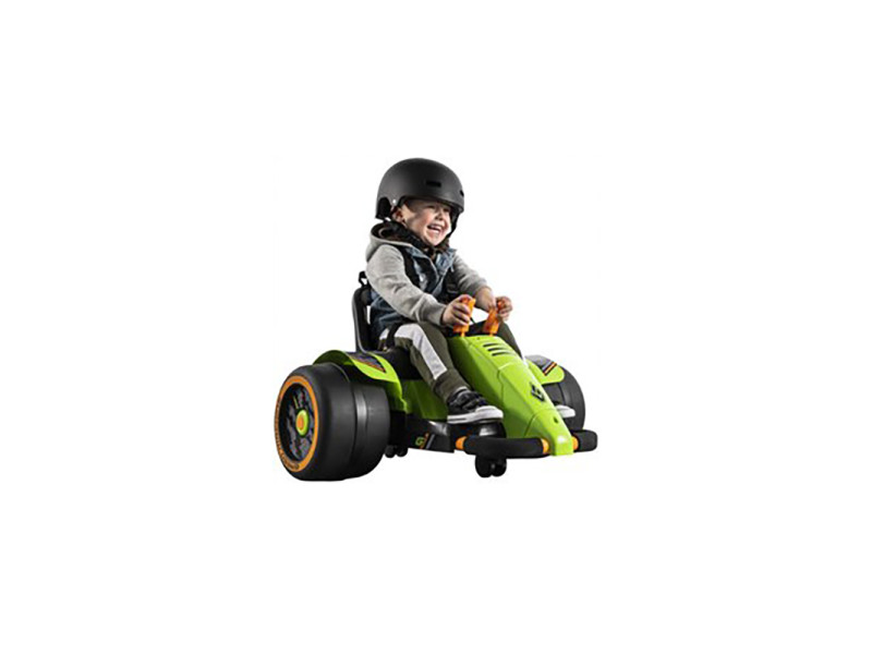 Huffy Green Machine Battery Powered Ride Ons Black,Lime Bike 360 6v (19901W) (HUF19901W)