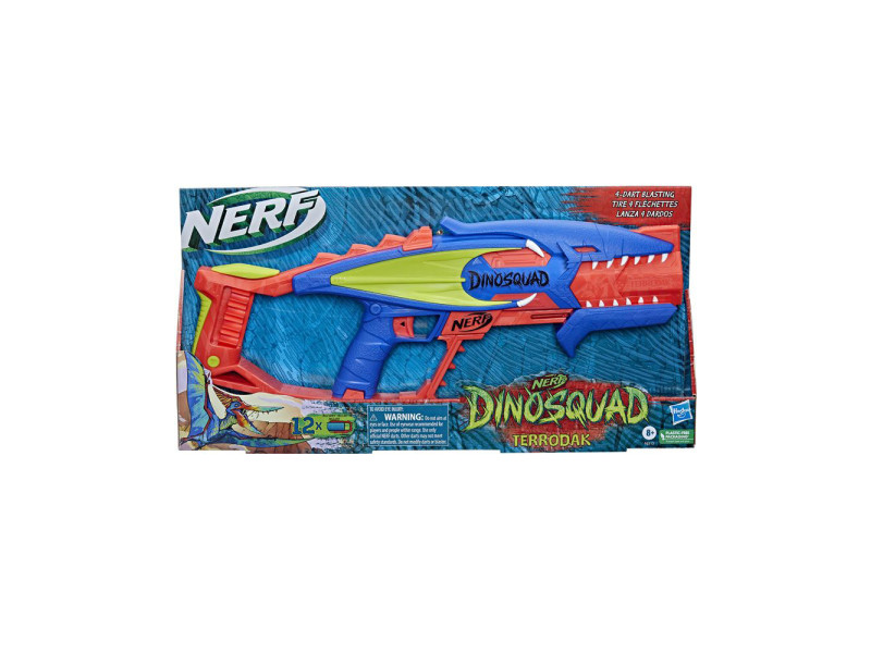 Hasbro Nerf Εκτοξευτής Terrodak Dinosquad για 8+ Ετών (F6313) (HASF6313)