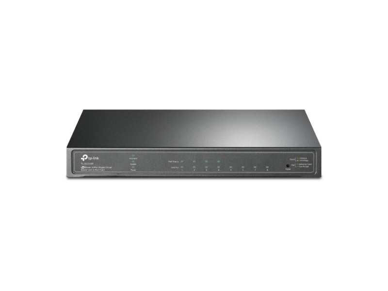 TP-Link JetStream 8-Port Gigabit Smart Switch with 4-Port PoE+ (SG2008P) (TPTL-SG2008P)