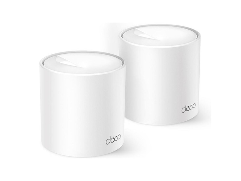 TP-LINK Deco X10 AX1500 Whole Home Mesh Wi-Fi 6 System Dual Band (2.4 & 5GHz) (DECO X10(2-PACK) (TPDECOX10-2PACK)