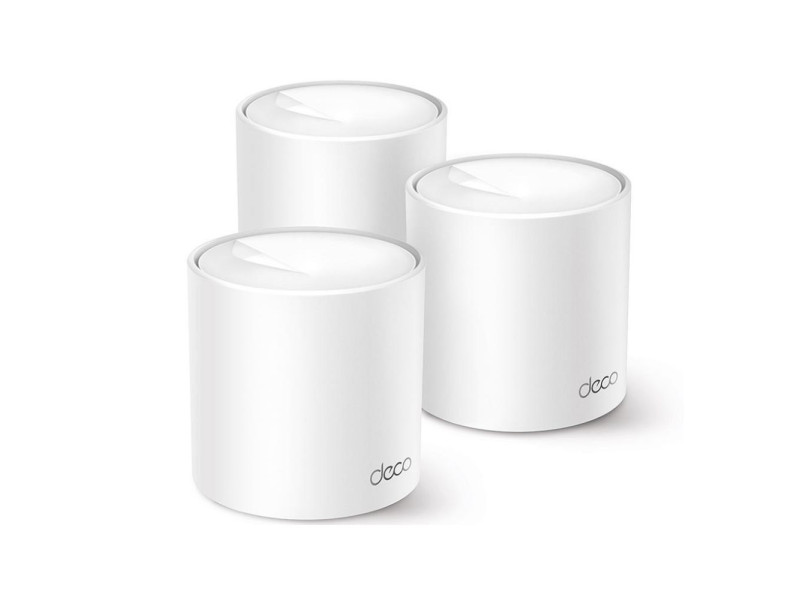 TP-LINK Deco X10 AX1500 Whole Home Mesh Wi-Fi 6 System Dual Band (2.4 & 5GHz) (DECO X10(3-PACK) (TPDECOX10-3PACK)