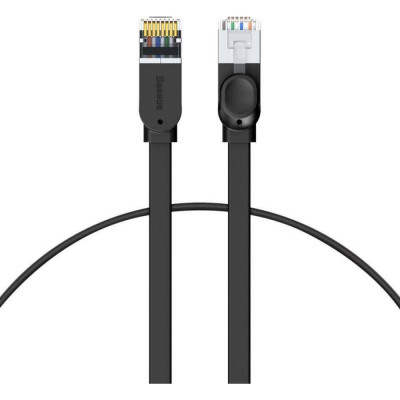 Baseus Cat 6 Utp Ethernet Rj45 Cable Flat 0,5m Black (PCWL-A01) (BASPCWL-A01) Baseus Cat 6 Utp Ethernet Rj45 Cable Flat 0,5m Black (PCWL-A01) (BASPCWL-A01)
