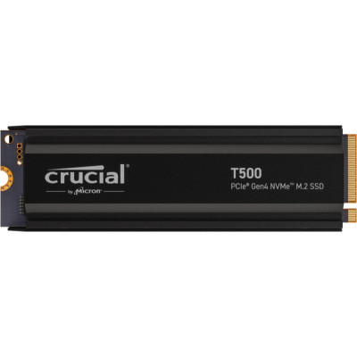 Crucial SSD T500 1TB PCie 4.0  NVMe w/Heatsink (CT1000T500SSD5) (CRUCT1000T500SSD5) Crucial SSD T500 1TB PCie 4.0  NVMe w/Heatsink (CT1000T500SSD5) (CRUCT1000T500SSD5)