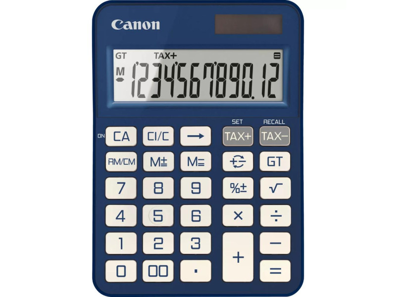 CANON KS-125KB-BL CALCULATOR Royal Blue (6818C004) (CANKS125KBBL)