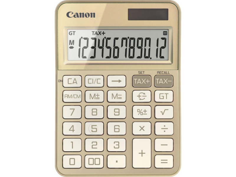 CANON KS-125KB-GD CALCULATOR Gold (6818C002) (CANKS125KBGD)