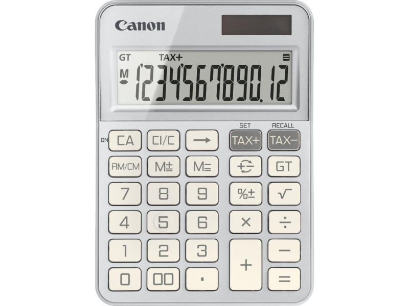 CANON KS-125KB-SL CALCULATOR Silver (6818C003) (CANKS125KBSL)