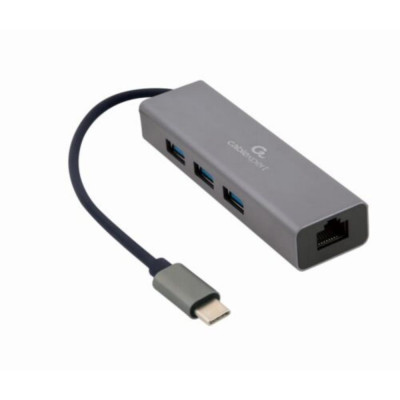 Gembird USB 2.0 Hub 4 Θυρών με σύνδεση USB-C Λευκό (A-CMU3-LAN-01) (GEMA-CMU3-LAN-01) Gembird USB 2.0 Hub 4 Θυρών με σύνδεση USB-C Λευκό (A-CMU3-LAN-01) (GEMA-CMU3-LAN-01)
