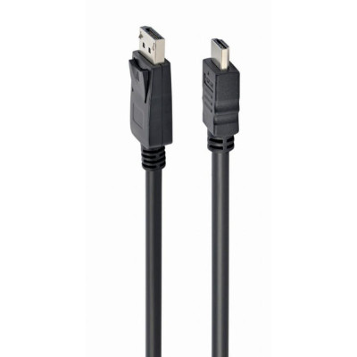 Cablexpert Cable DisplayPort male - HDMI male 3m (CC-DP-HDMI-3M) (GEMCC-DP-HDMI-3M) Cablexpert Cable DisplayPort male - HDMI male 3m (CC-DP-HDMI-3M) (GEMCC-DP-HDMI-3M)