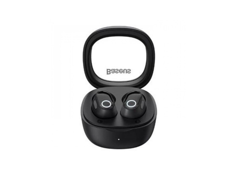 Baseus WM02 In-ear Bluetooth Handsfree Black (NGTW180101) (BASNGTW180101)