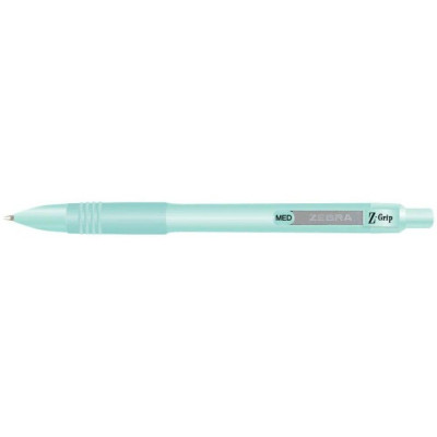 Zebra Στυλό Ballpoint Pastel Green 1.0mm με Μπλε Μελάνι Z-Grip Smooth (ZB-91804) (ZEB91804)