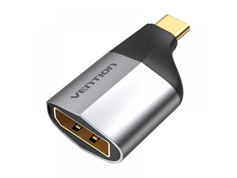 VENTION Type-C to DisplayPort Adapter Gray Metal Type (TCCH0) (VENTCCH0)
