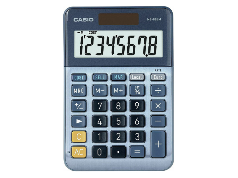 CASIO MS-88ECO 8-DIGIT CALCULATOR (MS-88ECO) (CASMS-88ECO)