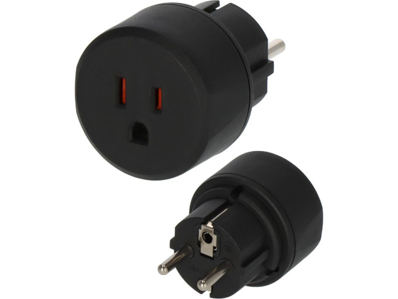 Brennenstuhl Αντάπτορας Ταξιδιού από Type B USA-Japan σε Type E/F Europe (1508520) (BNN1508520)