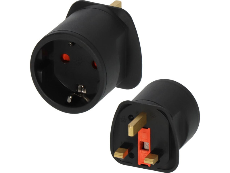 Brennenstuhl Αντάπτορας Ταξιδιού από Type F Europe σε Type G England (1508533) (BNN1508533)