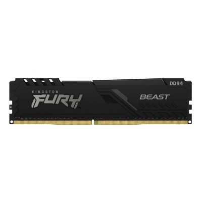 Kingston FURY Beast DDR4 module 8 GB DIMM 288 pin 3200 MHz / PC4 25600 unbuffered (KF432C16BB/8) (KINKF432C16BB-8) Kingston FURY Beast DDR4 module 8 GB DIMM 288 pin 3200 MHz / PC4 25600 unbuffered (KF432C16BB/8) (KINKF432C16BB-8)