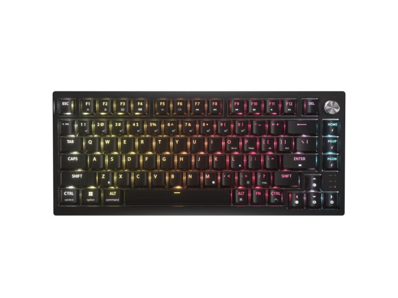 Corsair Πληκτρολόγιο K65 PLUS Ασύρματο Gaming 75% Corsair MLX FUSION US (CH-91D441F-NA) (CORCH-91D441F-NA)