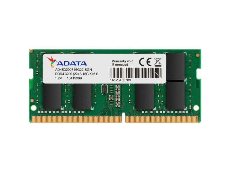 Adata Premier DDR4 3200 Sodim 8GB Cl22 St (AD4S32008G22-SGN) (ADAAD4S32008G22-SGN)