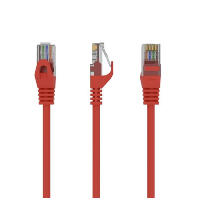 Cablexpert Patchcord CAT 6 Molded Ends 1m Red (PP6U-1M/R) (GEMPP6U-1M/R)