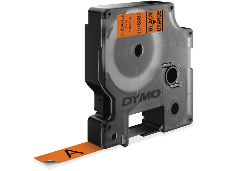 Ταινία Ετικετογράφου DYMO Tape Black On Orange 12mm (1978367) (DYM1978367)