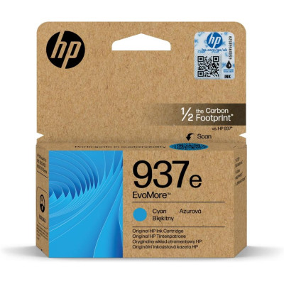 HP Μελάνι Inkjet No.937e Cyan (4S6W6NE) (HP4S6W6NE)
