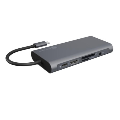 RaidSonic ICY BOX USB-C Docking Station με HDMI 4K PD Ethernet και σύνδεση 2 Οθονών Γκρι (IB-DK4040-CPD) (RSCIB-DK4040-CPD) RaidSonic ICY BOX USB-C Docking Station με HDMI 4K PD Ethernet και σύνδεση 2 Οθονών Γκρι (IB-DK4040-CPD) (RSCIB-DK4040-CPD)