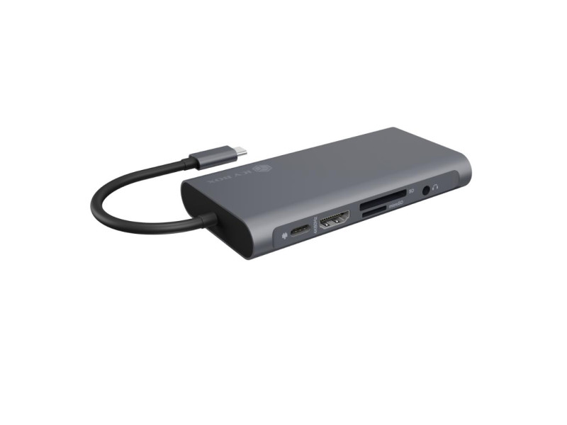 RaidSonic ICY BOX USB-C Docking Station με HDMI 4K PD Ethernet και σύνδεση 2 Οθονών Γκρι (IB-DK4040-CPD) (RSCIB-DK4040-CPD) RaidSonic ICY BOX USB-C Docking Station με HDMI 4K PD Ethernet και σύνδεση 2 Οθονών Γκρι (IB-DK4040-CPD) (RSCIB-DK4040-CPD)