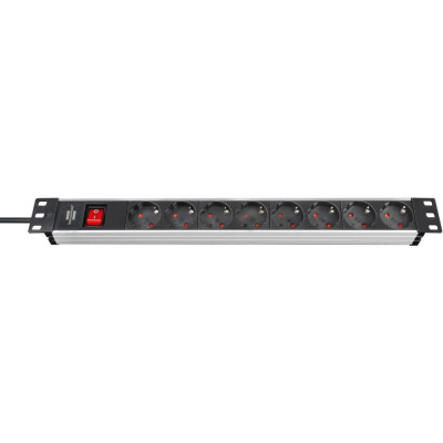 Brennenstuhl Alu-Line Πολύπριζο Ασφαλείας για Rack 19 Brennenstuhl Alu-Line Πολύπριζο Ασφαλείας για Rack 19