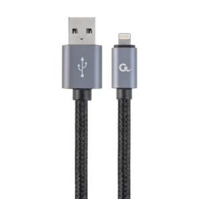 Cablexpert Cotton Braided USB-A to Lightning 1.8m (CCB-MUSB2B-AMLM-6) (GEMCCB-MUSB2B-AMLM-6) Cablexpert Cotton Braided USB-A to Lightning 1.8m (CCB-MUSB2B-AMLM-6) (GEMCCB-MUSB2B-AMLM-6)