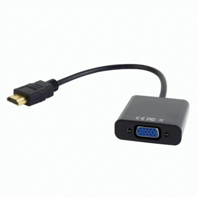 Cablexpert Μετατροπέας HDMI male σε 3.5mm / VGA female (A-HDMI-VGA-03) (GEMA-HDMI-VGA-03) Cablexpert Μετατροπέας HDMI male σε 3.5mm / VGA female (A-HDMI-VGA-03) (GEMA-HDMI-VGA-03)