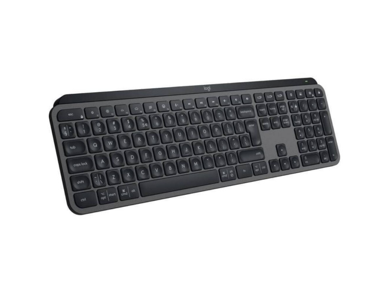 Logitech MX Keys S Ασύρματο Bluetooth Πληκτρολόγιο Αγγλικό US (920-011587) (LOGMXKEYSSBK)